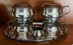 Koffie of thee set verzilverd ., Antiek en Kunst, Ophalen
