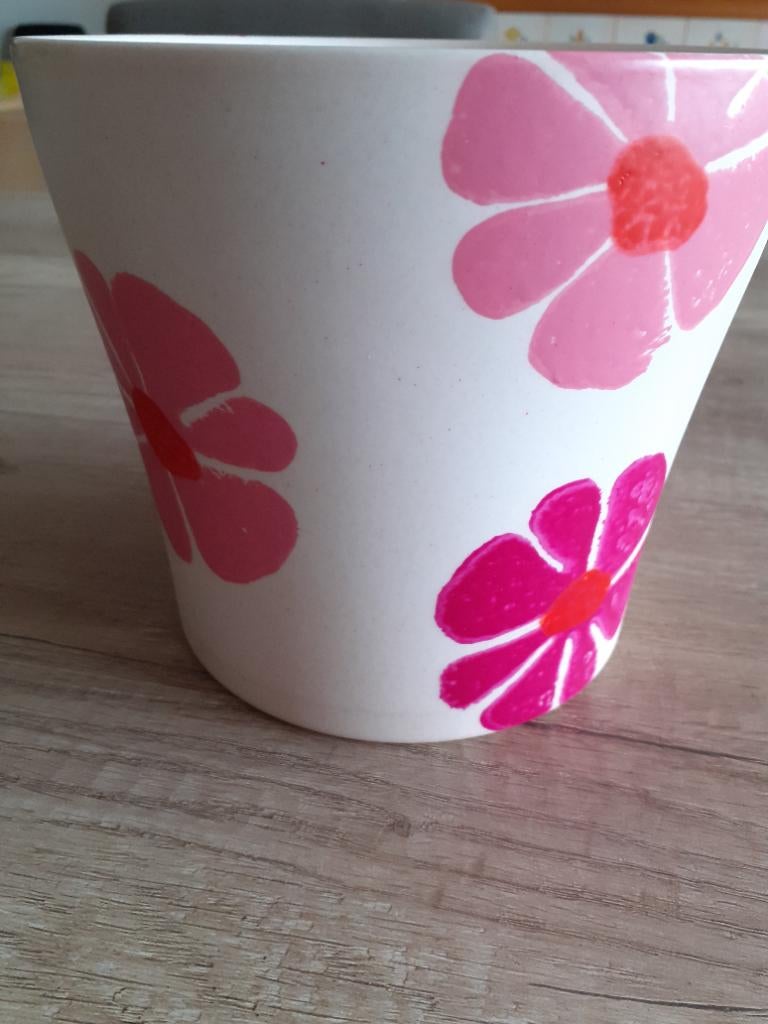 Sous-pot céramique, Jardin & Terrasse, Pots de fleurs, Moins de 25 cm, Comme neuf, Enlèvement, Intérieur