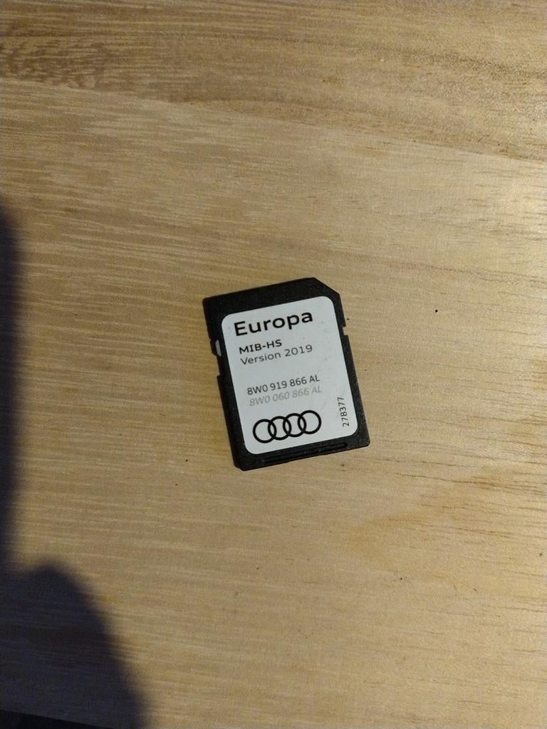 Originele gps kaart van Audi A3 2019, Ophalen of Verzenden, Gebruikt