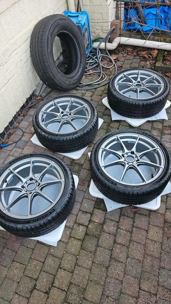 Jantes OZ ultra hlt 4x108 PS5, Autos : Divers, Enjoliveurs, Enlèvement