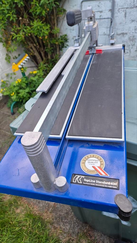 Coupe-carreaux Topline 630, Enlèvement
