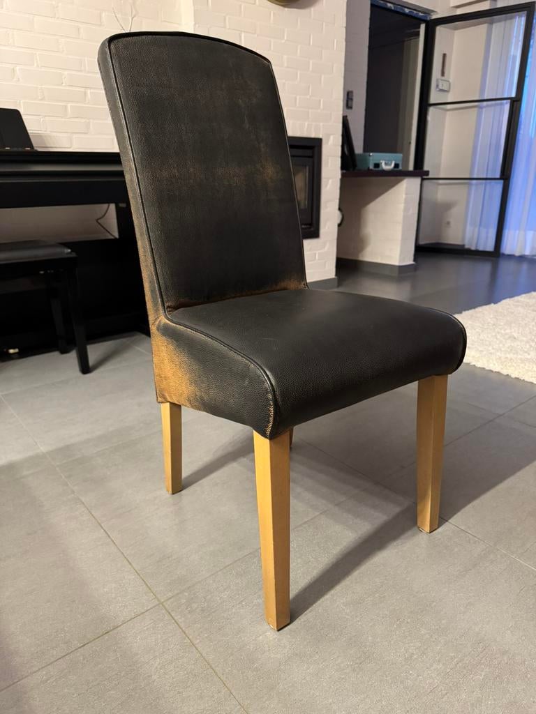 6 stoelen, Huis en Inrichting, Stoelen, Ophalen, Gebruikt