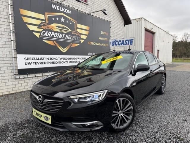 Opel Insignia Grand Sport 1.5 turbo DYNAMIC 165 pk TOPSTAAT, 1498 cc, Zwart, 5 deurs, https://public.car-pass.be/vhr/875430bf-4819-4252-bfd3-5f8f1b532c4a