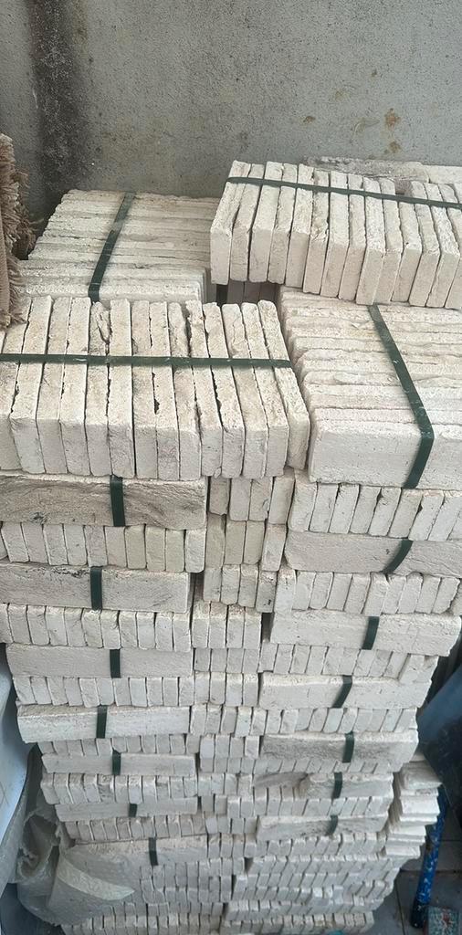 Vandersanden steenstrips Lima 1100 stuks, Bricolage & Construction, Briques, Comme neuf, Enlèvement