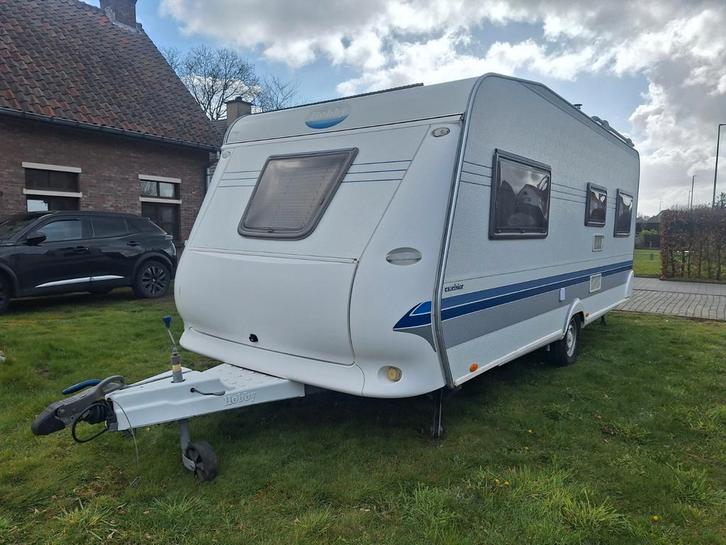 HOBBY 540 EXCELSIOR 20007 PRIX FIXE 8000E, Caravanes & Camping, Caravanes, Particulier, jusqu'à 6, 1250 - 1500 kg, Banquette en rond