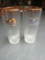 2 verschillende glazen safir ..br de gheest  aalst, Enlèvement ou Envoi