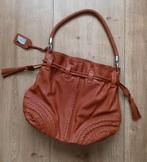 Leren handtas - Le Tanneur - bruin, Verzenden, Zo goed als nieuw, Bruin, Handtas