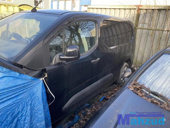 OPEL COMBO K9 ZWART Links deur portier 2018+, Auto-onderdelen, Carrosserie, Deur, Opel, Gebruikt