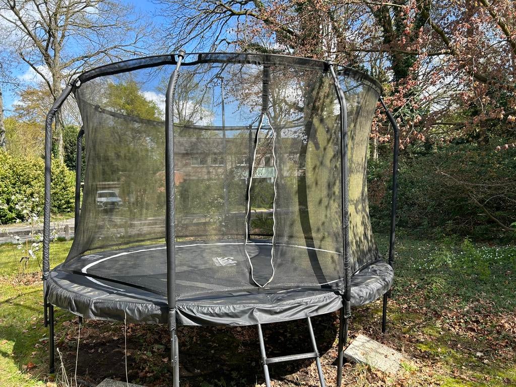 Trampoline met veiligheidsnet, Kinderen en Baby's, Speelgoed | Buiten | Trampolines, Ophalen, Gebruikt