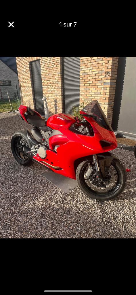 Ducati Panigale V2 de 2023 full Carbone seulement 5500k!!, Permis Moto A, Entreprise, Occasion, Plus de 35 kW