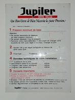 JUPILER plaque technique plastique exportation, Collections, Enlèvement ou Envoi, Jupiler