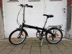 Plooifiets Dahon zwart, Ophalen, Versnellingen, Zo goed als nieuw, Totaal opvouwbaar