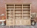 eiken boekenkast/bibliotheekkast art:89/26, Ophalen, Landelijk klassiek, Eikenhout, Zo goed als nieuw