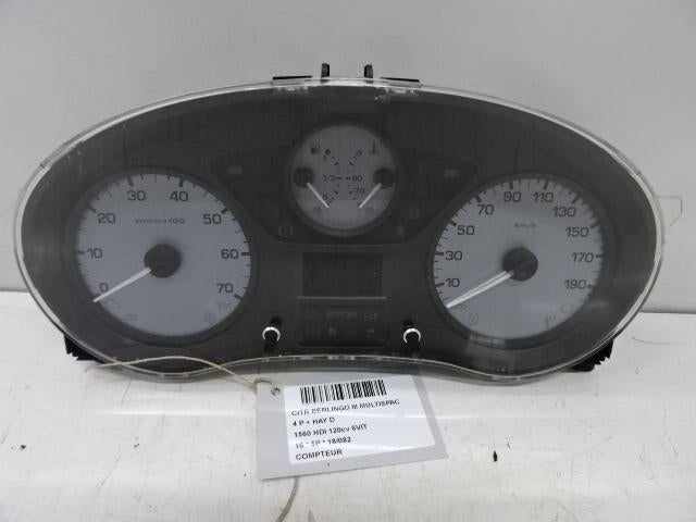 COMPTEUR DE VITESSE Citroën Berlingo Cinqspace, Multispace, Citroën, Mevr. I. Hauben, Utilisé, Rue de l'Espoir 34 34
4030  GRIVEGNÉE, BE
