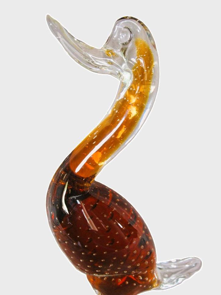 Vogel in prachtig verre bules., Antiek en Kunst, Antiek | Glaswerk en Kristal, Ophalen