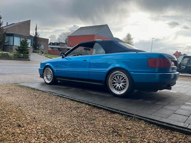 Audi 80 Cabrio 2.8 V6 * BBS * Leder* Oldtimer*, Auto's, Audi, Bedrijf, Te koop, Benzine, Cabriolet, 2 deurs, Handgeschakeld, Blauw