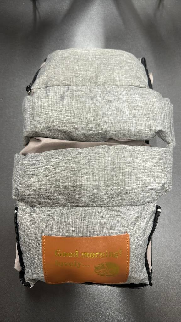 Autostoel hond grijs, Ophalen of Verzenden, Zo goed als nieuw