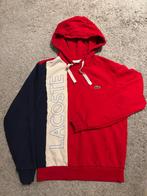 Sweat à capuche Lacoste – Taille S – Rouge / Bleu / Blanc, Rouge, Enlèvement ou Envoi, Lacoste, Comme neuf