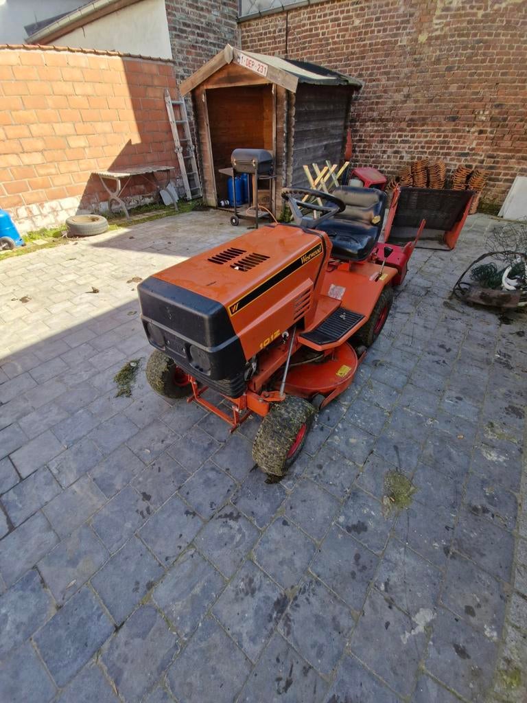 Tondeuse autoportée Westwood 1012 en bon état, Jardin & Terrasse, Tondeuses autoportées, Enlèvement, Bac de ramassage
