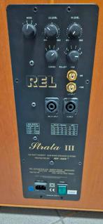 REL subwoofer, Ophalen