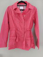 Roze meisjesjas met kap, Kinderen en Baby's, Kinderkleding | Maat 158, Gebruikt, Meisje, Ophalen of Verzenden, JBC.