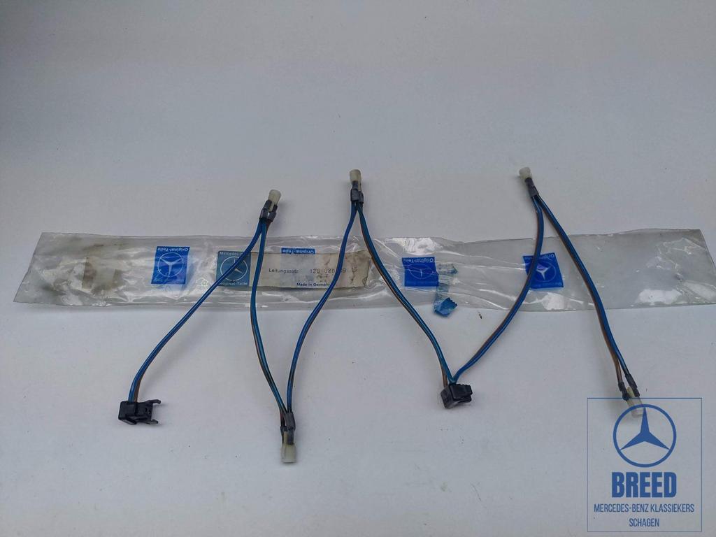 NOS kabelboom kachelbedieningverlichting voor Mercedes W126, Auto-onderdelen, Verlichting, Mercedes-Benz, Nieuw, Ophalen of Verzenden