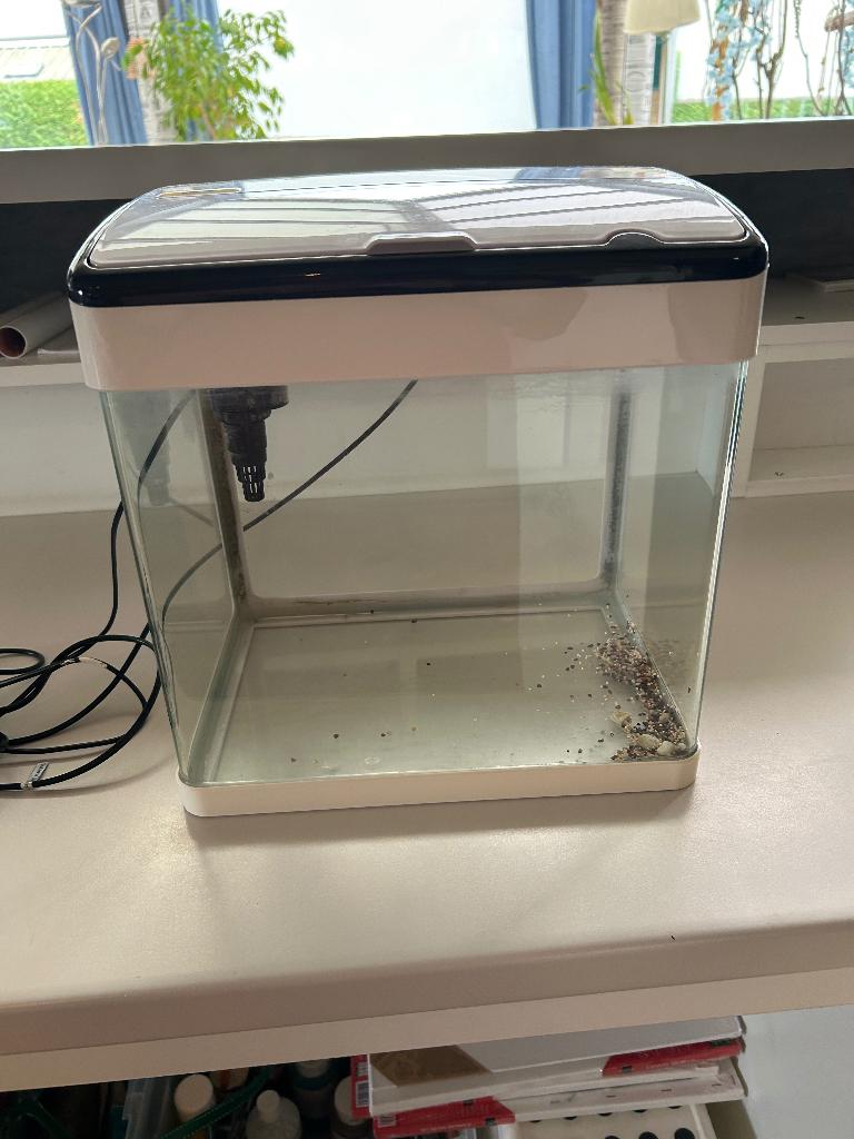 Klein Aquarium Superfish, Dieren en Toebehoren, Vissen | Aquaria en Toebehoren, Ophalen, Pomp, Gebruikt, Superfish