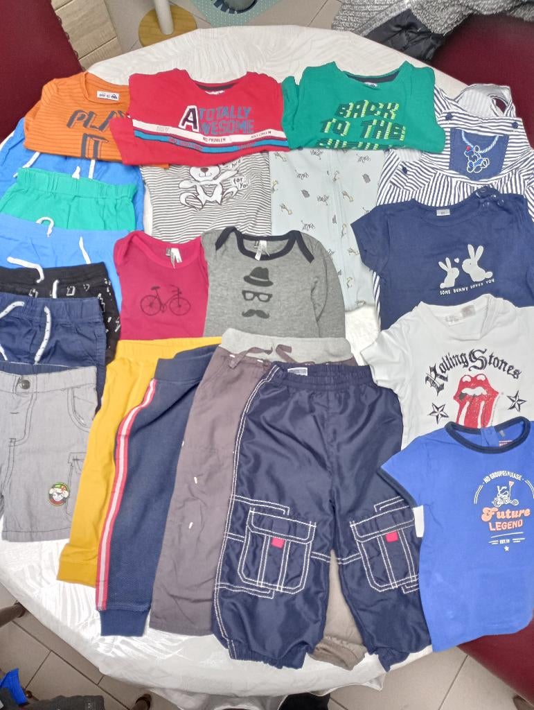 80 Lot vêtements bébé garçon, Enfants & Bébés, Enlèvement ou Envoi, Garçon