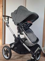 Nieuwstaat Bugaboo Fox3 Melange Grey, Bugaboo, Comme neuf, Poussette, Tige de poussée réglable