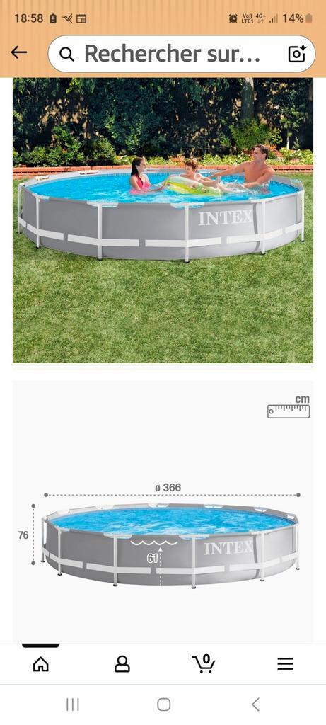 piscine intex fram plus accessoire, Tuin en Terras, Zwembaden, Ophalen