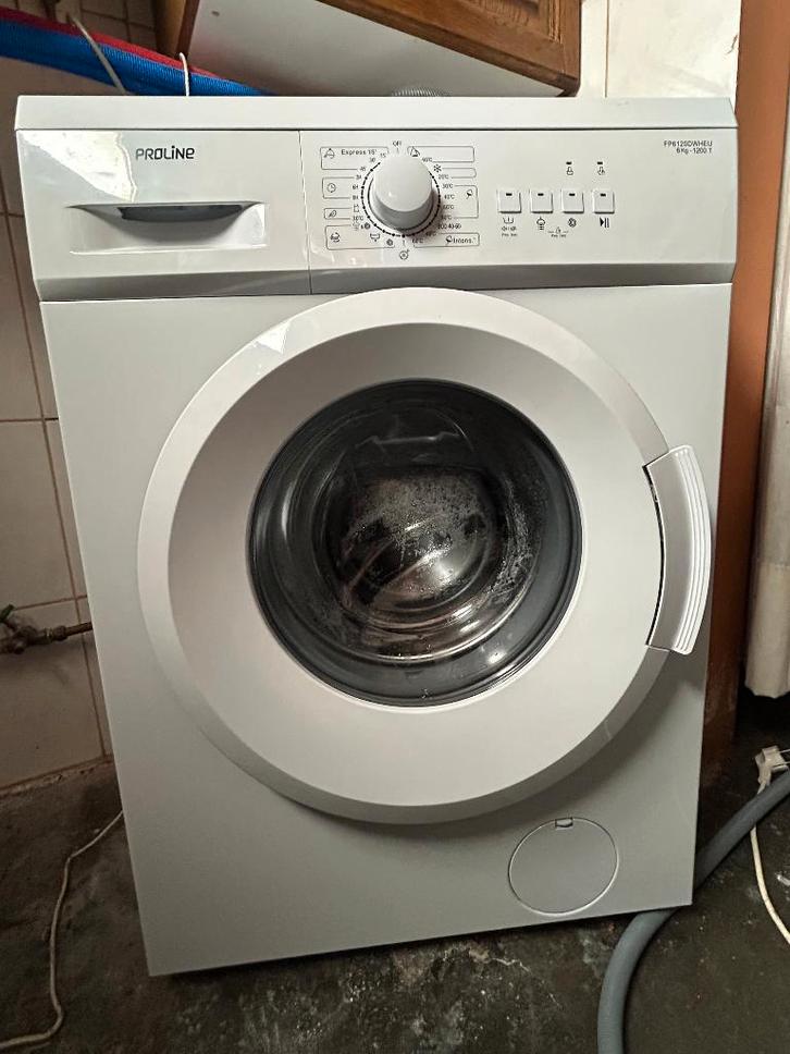 Proline Wasmachine – 4 maanden oud + Garantie!, Elektronische apparatuur, Wasmachines, Zo goed als nieuw, Voorlader, 6 tot 8 kg