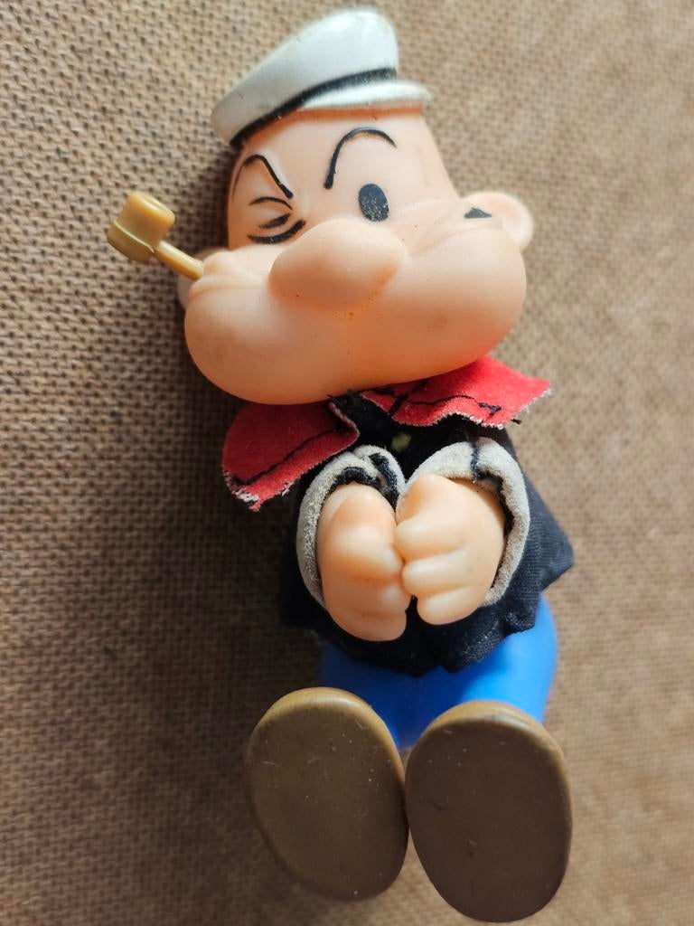 Popey 1988 Clip Toy - Viltkleding, Verzamelen, Ophalen of Verzenden