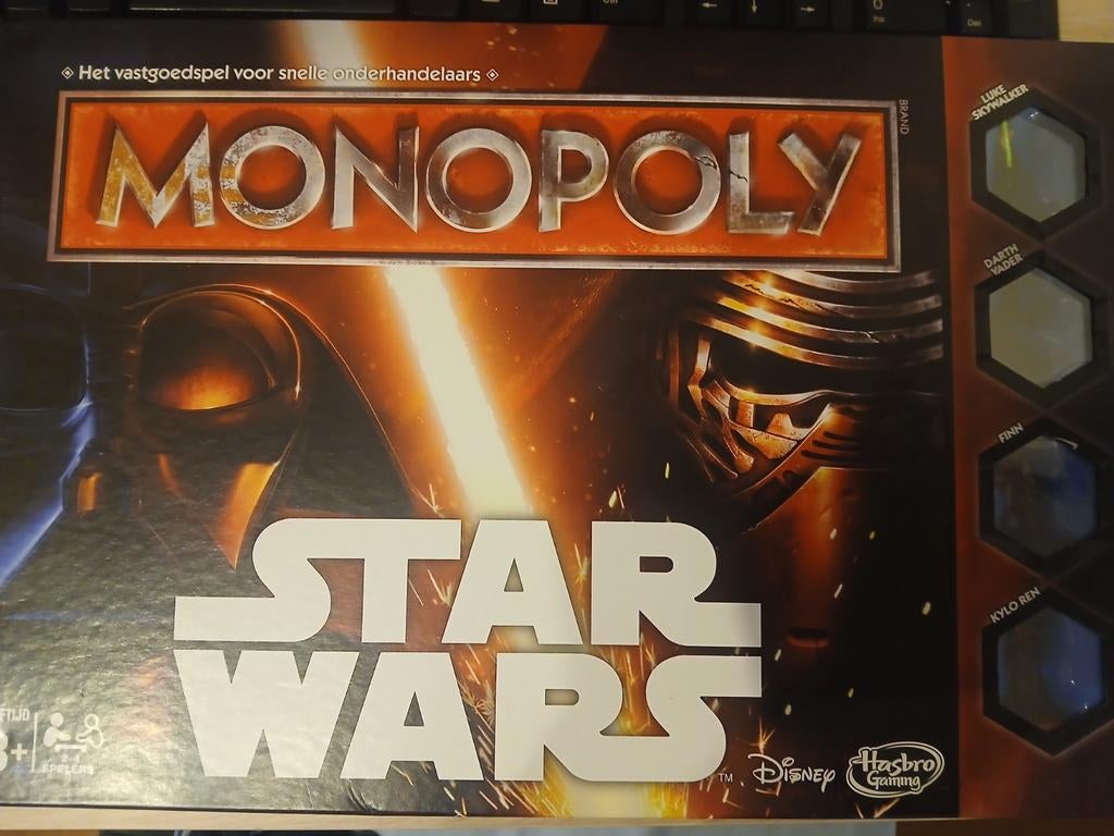 Monopoly Game Star Wars, Games en Spelcomputers, Games | Pc, Simulatie, 3 spelers of meer, Ophalen of Verzenden