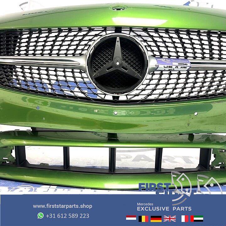 W176 Facelift A45 Facelift AMG Voorbumper GROEN 2013-2019, Utilisé, -, Avant, -