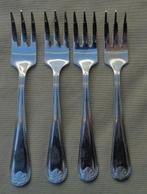 SOLA EXCLUSIEF 4x taartvork gebaksvork 12cm set, Huis en Inrichting, Keuken | Bestek, Verzenden, Zo goed als nieuw, Inox of Chroom