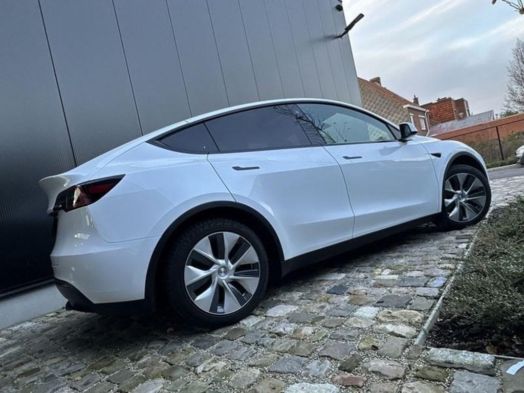 Tesla Model Y RWD/TREKHAAK/PRACHTSTAAT/GARANTIE TESLA 01/20, Zwart, Wit, 5 zetels, 5 deurs