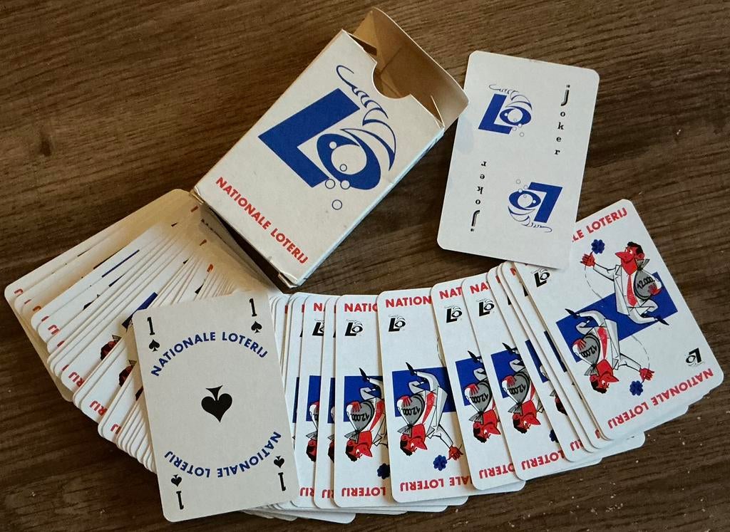 Jeu de cartes NATIONAL LOTTERY, Enlèvement ou Envoi, Comme neuf, Carte(s) à jouer