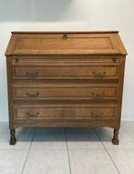 ladenkast - secretaire - kast- eik, Huis en Inrichting, Ophalen, Gebruikt, 100 tot 150 cm, Klassiek