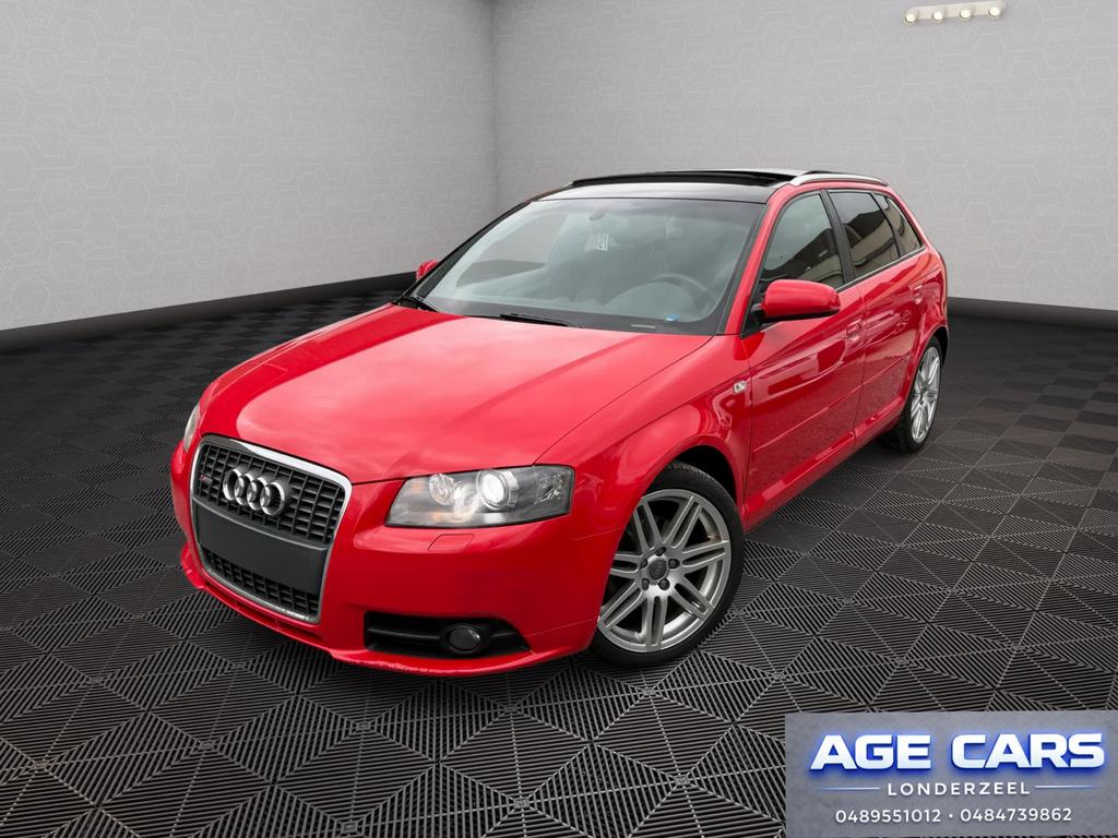 Audi a3 Automaat S-Tronic S-LINE Sportpack Plus, Automaat, Zwart, 4 cilinders, Leder