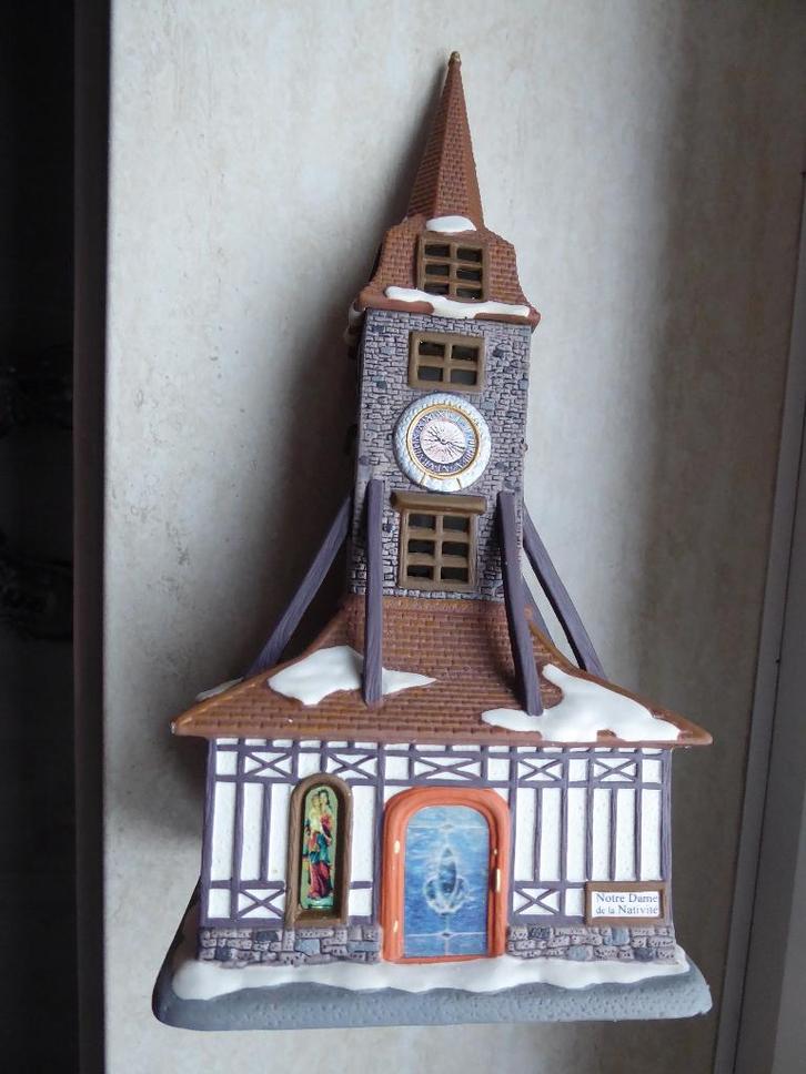 Luville Pièce : Eglise sainte véronique 600022, Divers, Noël, Comme neuf, Enlèvement ou Envoi