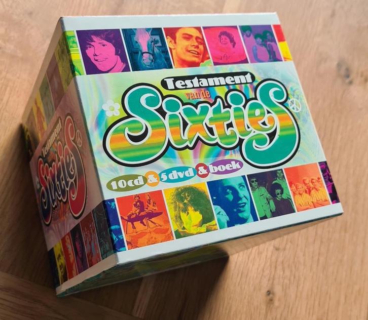 TESTAMENT VAN DE SIXTIES - Boxset 10CDs & 5DVDs, Cd's en Dvd's, Cd's | Verzamelalbums, Zo goed als nieuw, Rock en Metal, Boxset