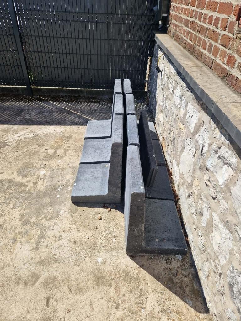 L béton, Jardin & Terrasse, Traverses & Bordures, Bordure, Moins de 100 cm, Enlèvement, 50 cm ou plus