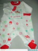 wit kruippakje met tekening koets maat 56, Kinderen en Baby's, Babykleding | Maat 56, Verzenden