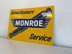 Monroe schokbrekers oud reclamebord, Verzamelen, Reclamebord, Gebruikt, Ophalen of Verzenden