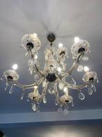 (2x) Paire de lustre en cristal murano, Maison & Meubles, Lampes | Lustres, Enlèvement, Comme neuf