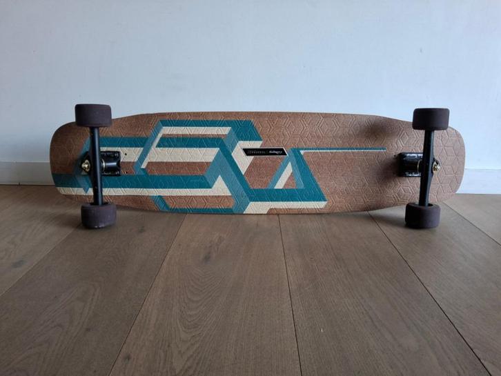 Longboard, Sport en Fitness, Skateboarden, Zo goed als nieuw, Skateboard, Longboard, Ophalen