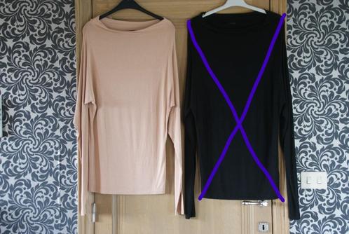 Dames Longsleeve Top met Boothals merk Supertrash, Kleding | Dames, Blouses en Tunieken, Zo goed als nieuw, Maat 36 (S), Ophalen of Verzenden