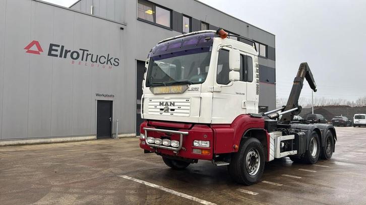 MAN TGA 33.430 (BELGIAN TRUCK / BOITE MANUELLE / MANUAL GEAR, Autos, Camions, Entreprise, Achat, ABS, Air conditionné, Vitres électriques