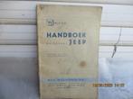 willys jeep boekje, Auto-onderdelen, Ophalen of Verzenden, Gebruikt, Jeep