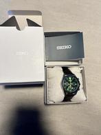 JDM Seiko Chronograph Groen/Zilver (Referentie SSB385P1), Staal, Ophalen of Verzenden, Zo goed als nieuw, Seiko